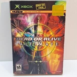 Dead or Alive Ultimate Double Disc Collector's Edition (Xbox) Like New CONDITION